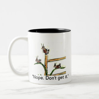 Taza Bicolor Grillos que gojean