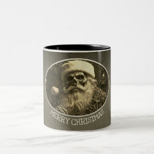 Taza Bicolor Grim Navidad - Santa Esqueleto 65609