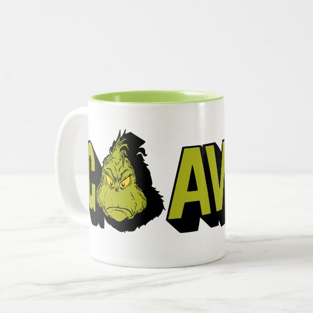 Taza Bicolor Grinch | Vete (Anverso izquierdo)