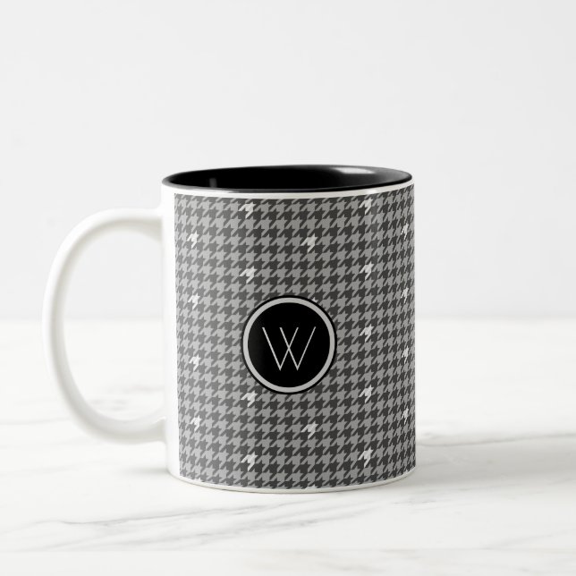 Taza Bicolor Gris con acento plateado (Izquierda)