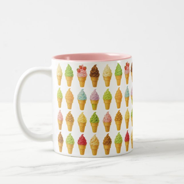 Taza Bicolor Grito para helado (Izquierda)