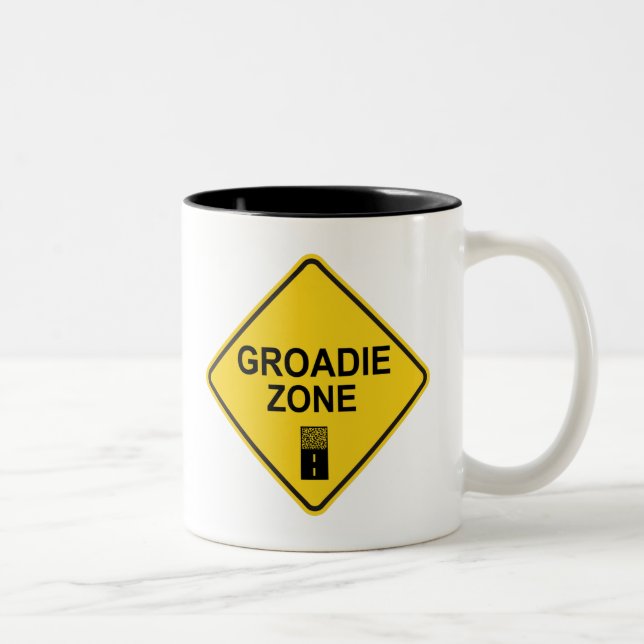Taza Bicolor Groadie Zone Gravel Ciclismo (Derecha)