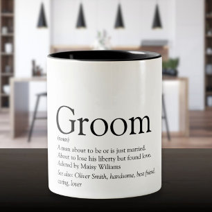 Taza Bicolor Groom Definition, Stag Bachelor Party, Boda