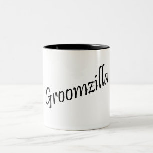 Taza Bicolor Groomzilla (negro)
