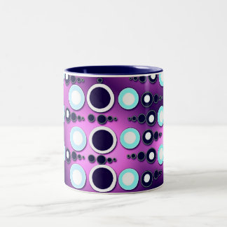 Taza Bicolor Groovy Disco Dots Mug