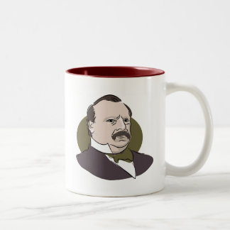 Taza Bicolor Grover Cleveland
