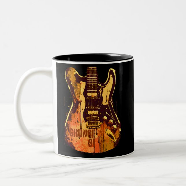 Taza Bicolor Grunge Music 1991 (Izquierda)