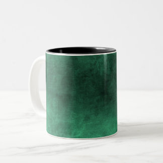 Taza Bicolor Grunge oscuro - verde
