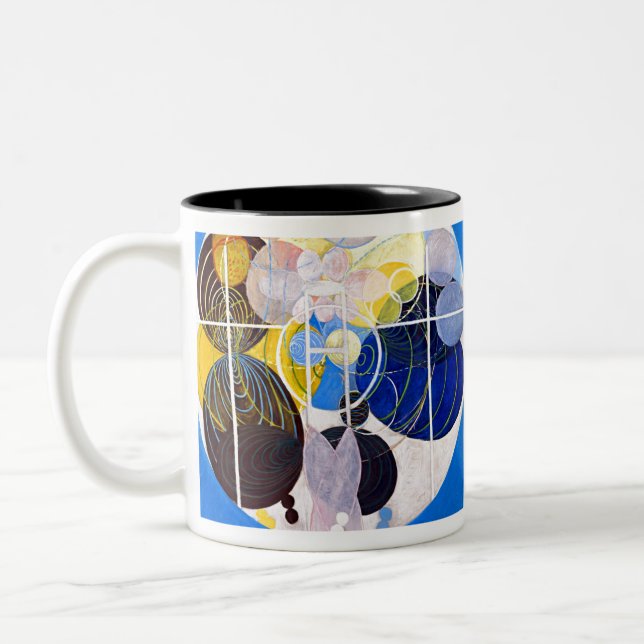 Taza Bicolor Grupo de Hilma af Klint III (Izquierda)