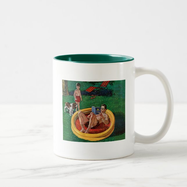 Taza Bicolor Grupo de Wading (Derecha)