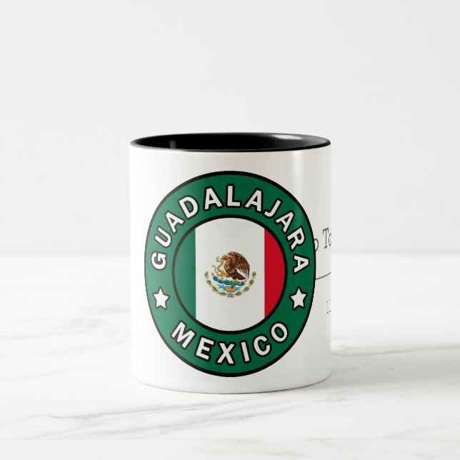 Taza Bicolor Guadalajara México (Centro)