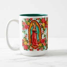 Taza Bicolor Guadalupe,