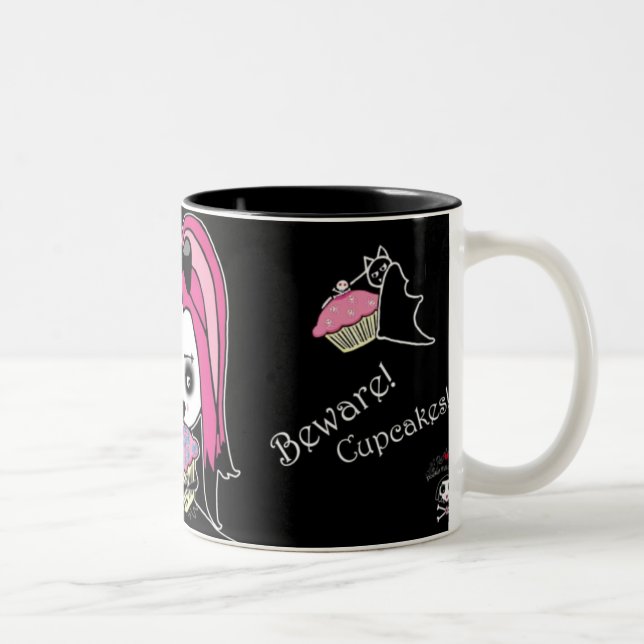 Taza Bicolor ¡Guárdese de las magdalenas! (Derecha)