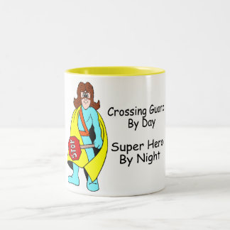 Taza Bicolor Guardia de travesía estupendo