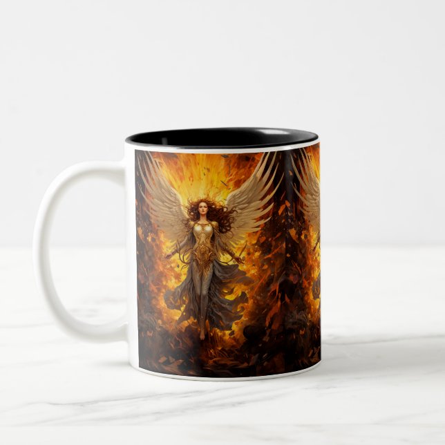 Taza Bicolor Guardian Angel G-17 (Izquierda)