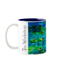 Guay Blue Lilypad Pond Workshop Mug