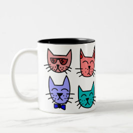 Taza Bicolor Guay Cat Lover Mug