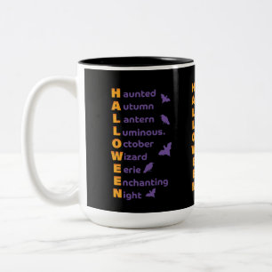 Taza Bicolor Guay Halloween Design Mug