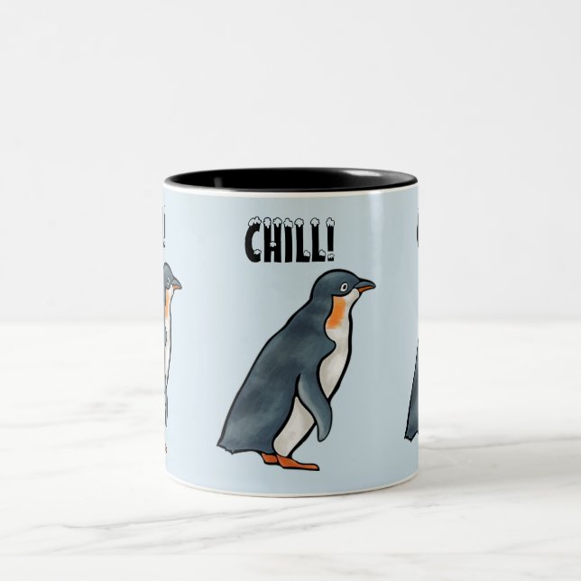 TAZA BICOLOR GUAY PENGUIN MUG (Centro)