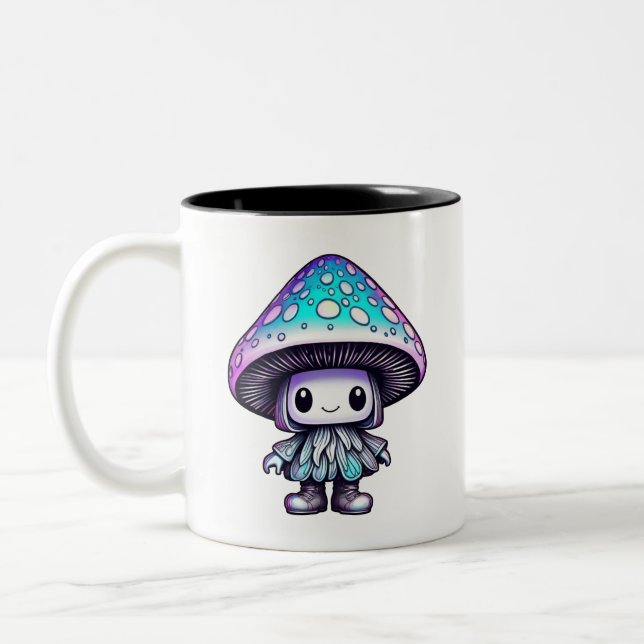 Taza Bicolor Guay Vibes Shroombie Mug (Izquierda)