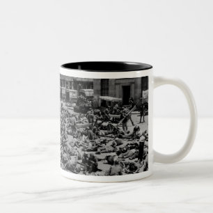 Taza Bicolor Guerra civil americana