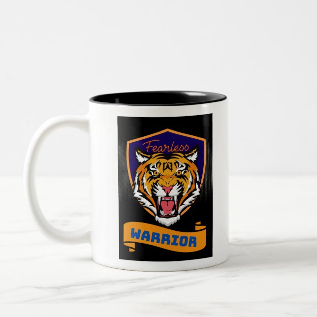 TAZA BICOLOR GUERRERO (Izquierda)