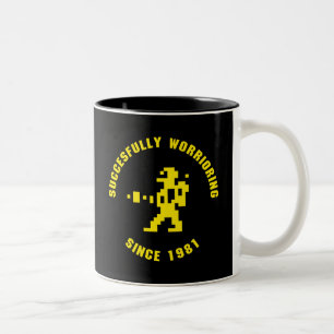 Taza Bicolor Guerrero - amarillo negro