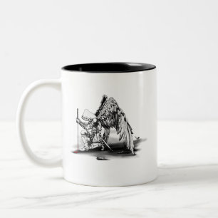 Taza Bicolor Guerrero Arcángel