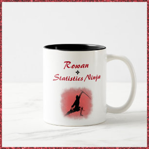 Taza Bicolor Guerrero de Ninja Rojo de Guay