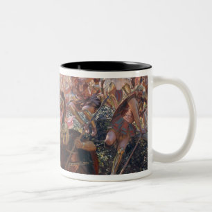 Taza Bicolor Guerreros antiguos