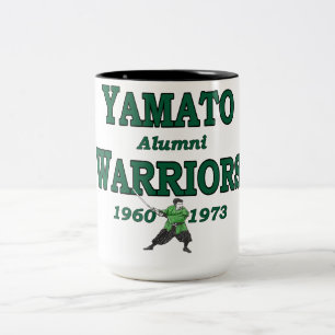 Taza Bicolor Guerreros de Yamato HS Japón