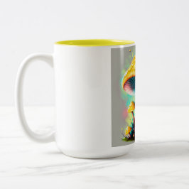 Taza Bicolor Guessowii Amanita Muscaria Mug