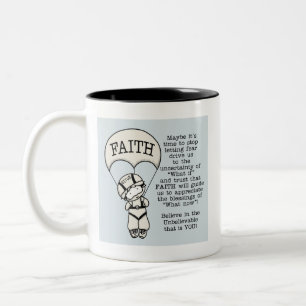 Taza Bicolor Guía de Faith Will