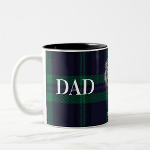 Taza Bicolor Guía del mentor para padres Fuerza y corazón Cuadr