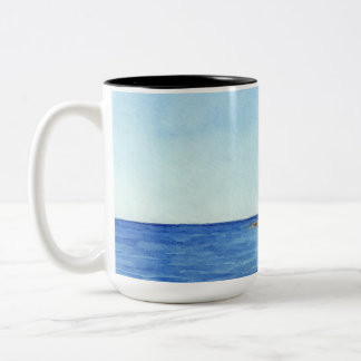 Taza Bicolor Guiado por la Luz – el Alma de Vormsi