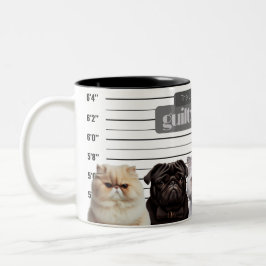 Taza Bicolor Guilty as Fluff – The Usual Suspects Mug Design