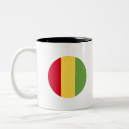 Taza Bicolor Guinea Flag