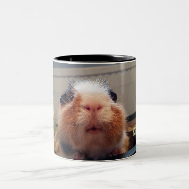 Taza Bicolor Guinea pig kiss mug (Centro)