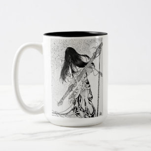Taza Bicolor Guitar Mug