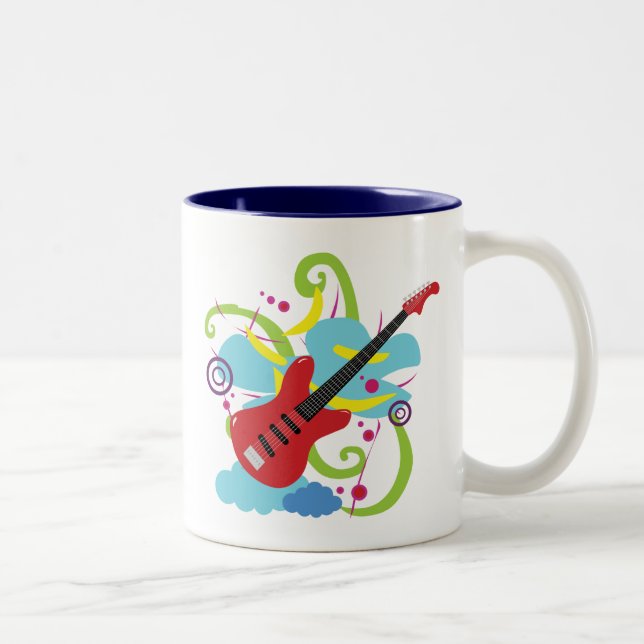 Taza Bicolor Guitar Solo Dream (Derecha)