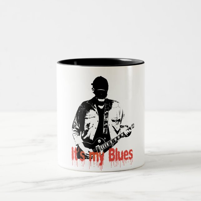 Taza Bicolor Guitarplayer (Centro)