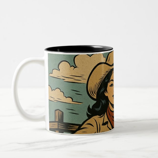 Taza Bicolor guitarra asiática (Izquierda)