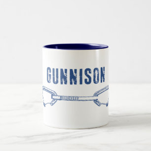 Taza Bicolor Gunnison Colorado Rock Climbate Quickdraw