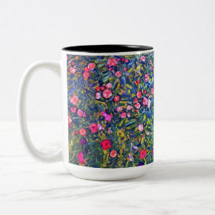 Taza Bicolor Gustav Klimt Italian Garden