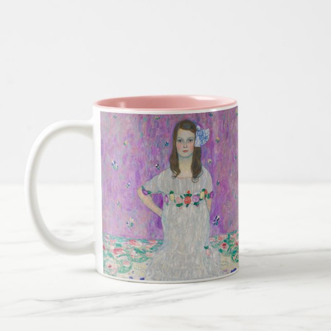 Taza Bicolor Gustav Klimt - Mada Primavesi (Izquierda)
