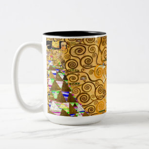 Taza Bicolor Gustav Klimt Tree of Life
