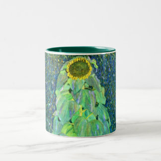 Taza Bicolor Gustavo Klimt: Girasol