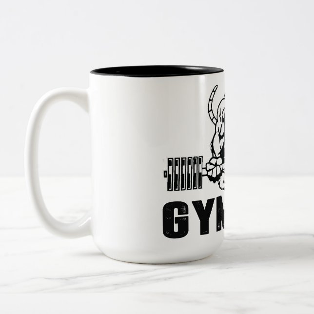 Taza Bicolor Gym Rat (Izquierda)