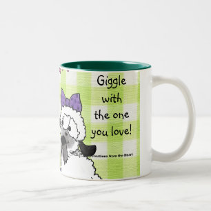 Taza Bicolor Habla suavemente lambs