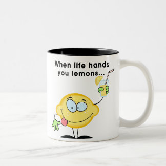 Taza Bicolor Hacer Lemonade